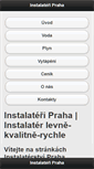 Mobile Screenshot of instalateripraha.eu